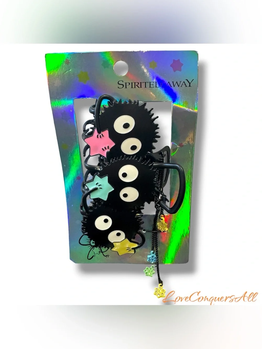 Studio Ghibli Spirited Away Soot Sprite Claw Hair Clip